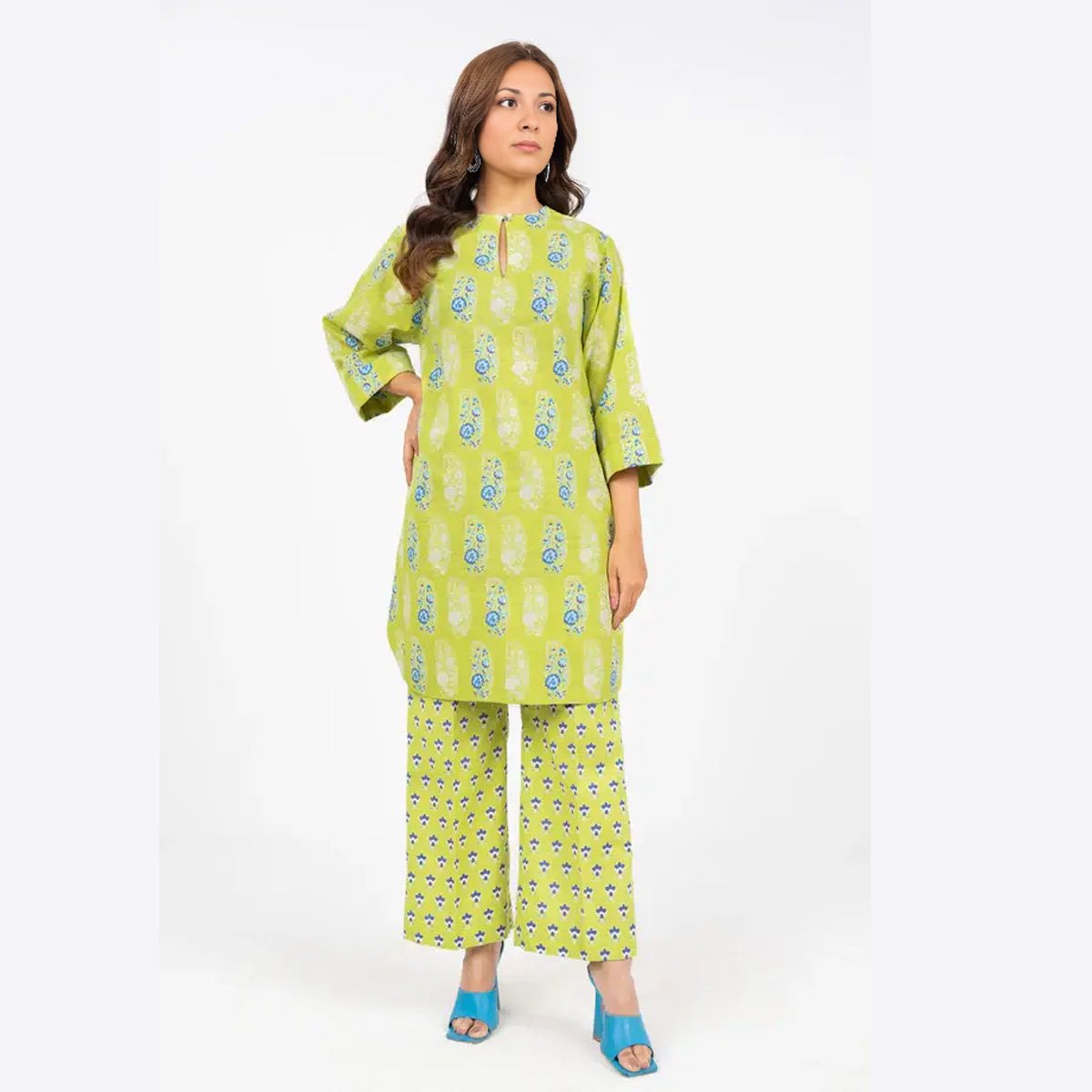 KHADDAR | PRINTED SHIRT, TROUSER