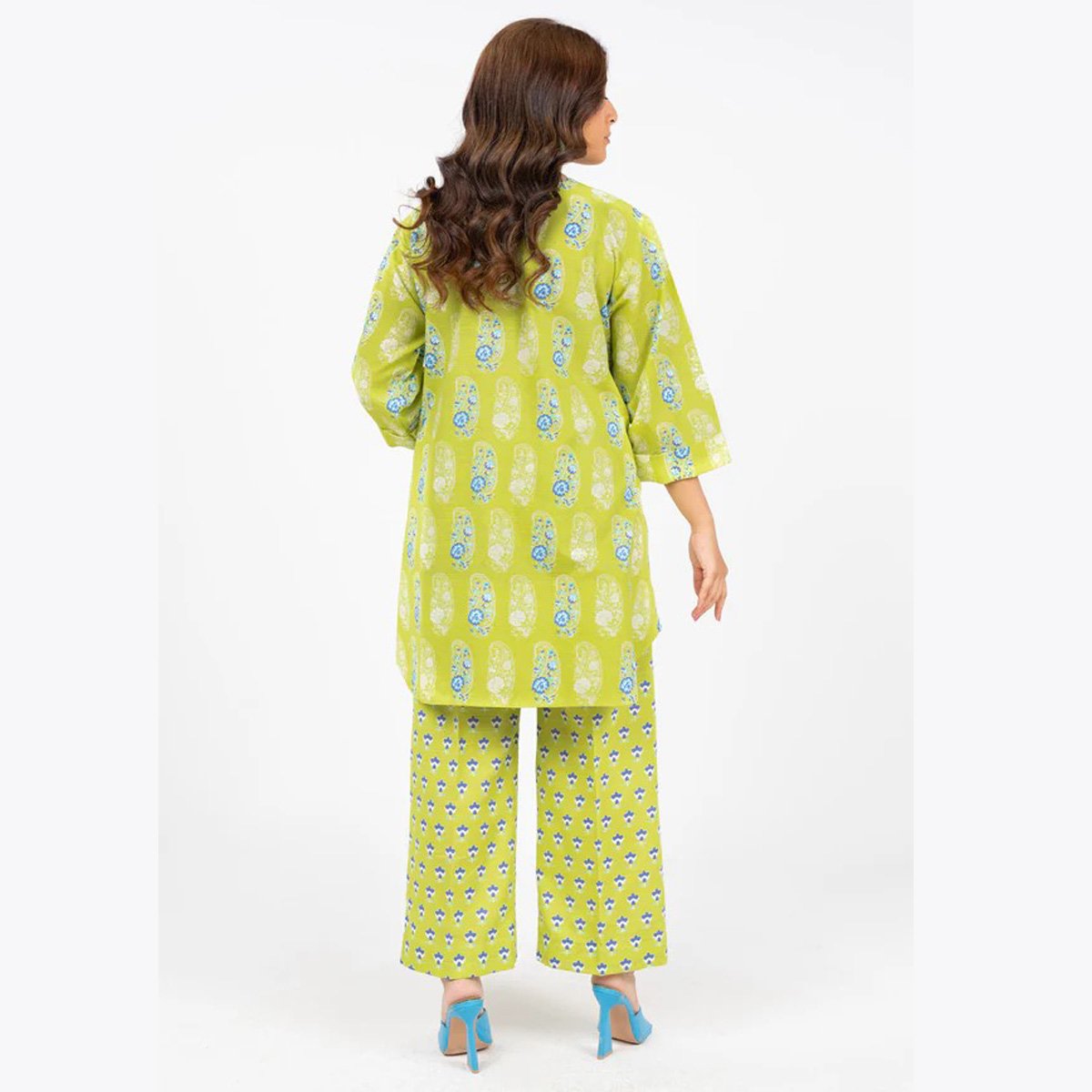 KHADDAR | PRINTED SHIRT, TROUSER - Image 2