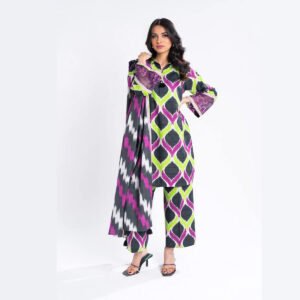 Khaddar 3 Piece | Embroidered Shirt, Trouser & Dupatta | RTS