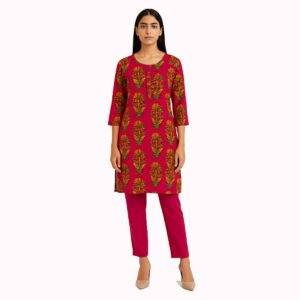 KHADDAR | PRINTED SHIRT, TROUSER