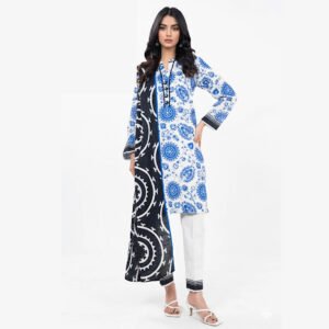 Khaddar 3 Piece | Printed Shirt, Plain Trouser & Dupatta | RTS
